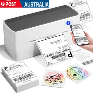 Phomemo Bluetooth Thermal Label Printer Shipping Address Barcode 4x6 AU Post Lot - Picture 1 of 19