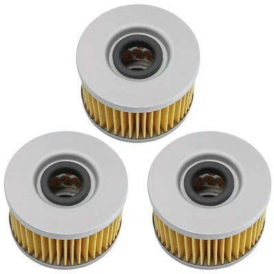 3 Pack Oil Filter for Honda TRX680FA TRX680FGA Rincon Gpscape 680 2006-2020 - Image 1 of 4