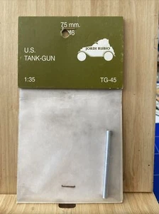 1/35 JORDI RUBIO TG-45: TUBE CANON 7,5CM M6 CHAR M24 CHAFFEE CADILLAC MASSEY - Bild 1 von 4