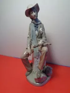 Rare Lladro "Violinist" # 4887 Porcelain Figurine Made in Spain (14") - Picture 1 of 9