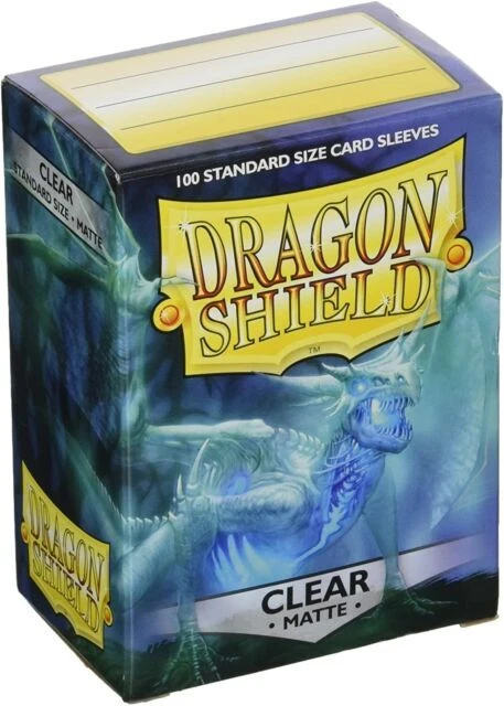 Dragon Shield Sleeves Matte Card Game, Clear (ART11001)