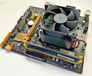 ASUS A78M-E /D41 Dual Graphics Motherboard + CPU + Heatsink + 8GB DDR3 RAM Combo - Picture 1 of 3