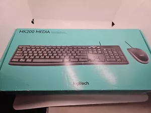 Logitech MK200 Keyboard and Mouse Combo - Wired - Optical - USB - 920-002714 - Picture 1 of 6
