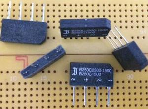 2.5A 250Vac Bridge Rectifier Diode Single Phase B250C2300-1500 Diotec Multi Qty - Picture 1 of 3