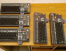 Vintage  IBM POS Keyboard p/n  13G2134  with track point - Untested