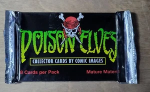 Poison Elves Trading Cards (1) Sealed Pack 1996 Mature Material 8 Card Per Pack - Bild 1 von 1