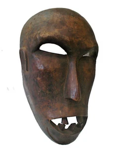 Máscara de arte África Rega Congo Congo - Imagen 1 de 3