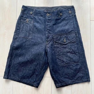 Pantalones cortos cargo vaqueros Nigel Cabourn talla 34 XL talla JAPÓN - Imagen 1 de 9