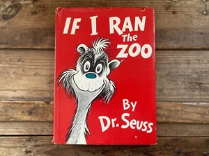 If I Ran the Zoo by Dr Seuss, HC/DJ, ©1950, Hardcover, Dust Jacket, Random House - Picture 1 of 11
