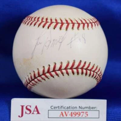 Lee Smith JSA COA Autograph OML Major League Signed Baseball - Image 1 of 2