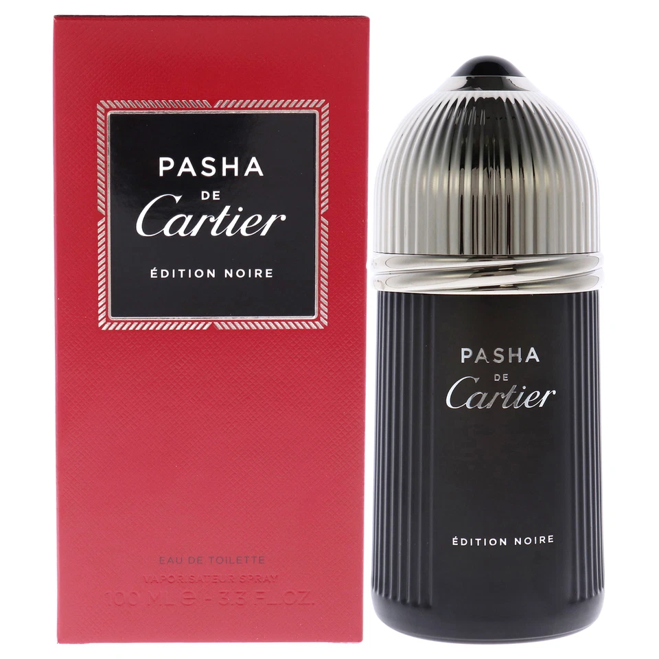 卡地亚 Pasha De Cartier 男士黑色版 - 3.3 盎司淡香水喷雾 — 第 1/1 张图片