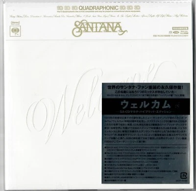 SANTANA - WELCOME - JAPAN SACD Multi Hybrid [Cardboard Sleeve]  NEW, SEALED - Image 1 of 2