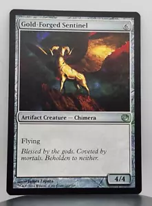 Gold-Forged Sentinel - Journey Into Nyx - JOU - 161 - MTG - Picture 1 of 2