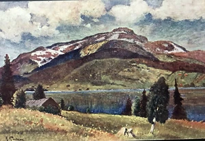 Postales de colección Brekefort Carte Postale Visenska Bokhandeln Ostersund - Imagen 1 de 2