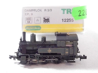 »MINITRIX 12255 N DCC DIGITAL · DAMPFLOKOMOTIVE BR R 3/3 DER DRG · OVP«  - Bild 1 von 4