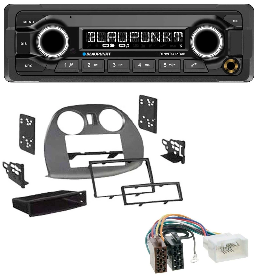 Blaupunkt Bluetooth DAB MP3 USB Autoradio für Mitsubishi Eclipse 4G 2005-2012 - Bild 1 von 4
