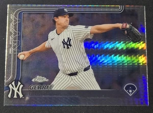 2025 Topps Chrome Gerrit Cole Prism New York Yankees - Picture 1 of 2