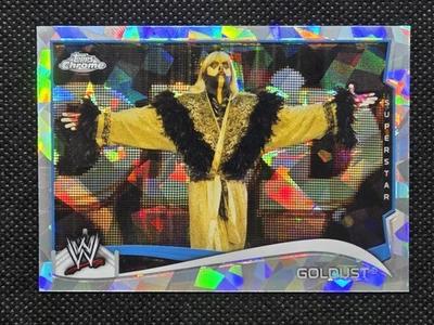 WWE Topps 2014 cromo #78 Goldust refractor atómico Foto 1 de 2
