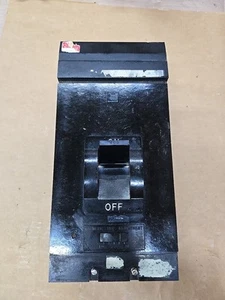 SQUARE D Q4-22400AC 2 Pole 400 Amp 240V I-line Breaker No label - Picture 1 of 5