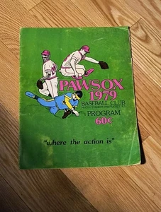 Pawtucket Red Sox Vintage 1979 Programm - Bild 1 von 7
