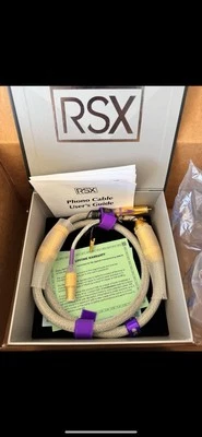 NEW RSX TECHNOLOGIES BEYOND PHONO CABLE   VERTERE, LUMINA, DH LABS, NORDOST, QED - Image 1 of 4