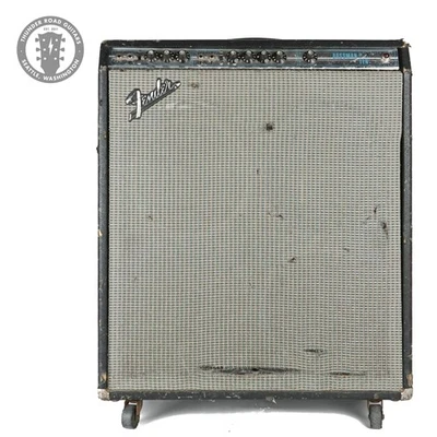 1970's Fender Bassman Ten Amp Silver Panel - Image 1 of 4