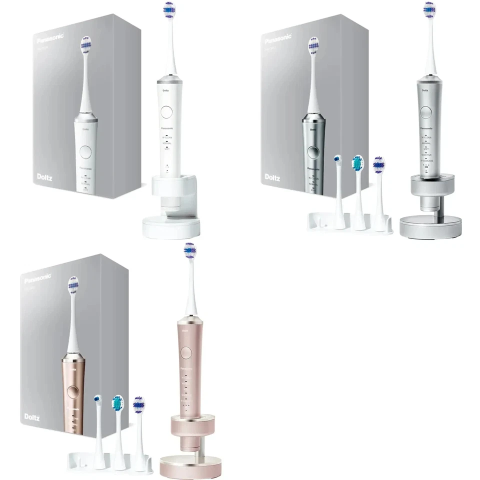 Cepillo de dientes Panasonic 2023 vibración sónica Doltz, modelo de alta calidad, doble voltaje Foto 1 de 1