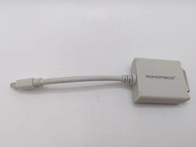 Monoprice Mini-DVI to female DVI Monitor Video Adapter Cable - Image 1 of 3