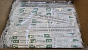 (PK600) LAB SAFETY SUPPLY LSS 11L806 2mL Serological Pipet Individually Wrapped - Picture 1 of 4