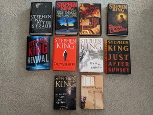 Stephen King 10 Book Lot, All First Edition & Printings. HC/DJ. Black House, + 9 - Picture 1 of 21