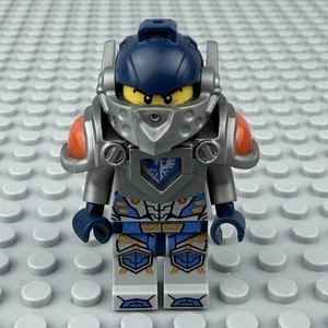 LEGO NEXO CABALLEROS Arcilla Moorington Minifigura Plana Armadura Plateada Nex010 - Imagen 1 de 5