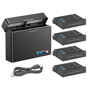 Batterie 2200mAh pour DJI Osmo Action 5 Pro + Boîtier de Charge Rapide pour DJI Action 3/4 - Photo 1 sur 16