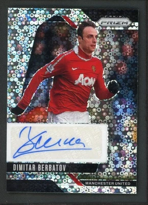 2024-25 DIMITAR BERBATOV AUTO PANINI PRIZM PREMIER LEAGUE DISCO AUTOGRAPHS - Image 1 of 2