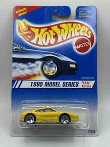 Hot Wheels 1995 Model Series Ferrari 355 in Yellow 7SP scale 1/64 NEW - Picture 1 of 8