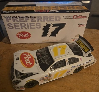 2006 Team Caliber Preferred Matt Kenseth 1/24 Diecast Nascar Post Maxwell House - Image 1 of 3