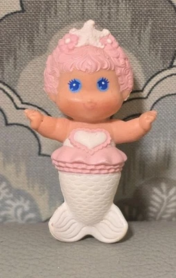 Vintage Kenner Sea Wees Bubble Ballet BABY SWIRL Mermaid Doll 1984 Pink - Image 1 of 2