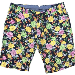 Polo Ralph Lauren Shorts Mens Chinos Sz 32 Slim Fit Floral Colorful Cotton - Picture 1 of 8