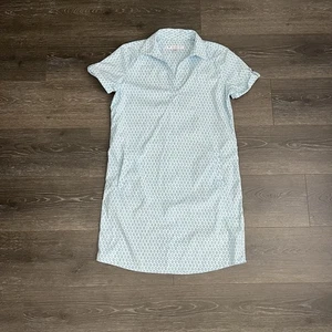 SOUTHERN TIDE KAMRYN IKAT BEDRUCKTES BRRR° INTERCOASTAL SHIRTKLEID Damen Small - Bild 1 von 8