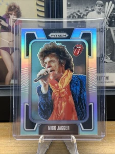 MICK JAGGER 2025 PANINI PRIZM THE ROLLING STONES SILBER #52 - Bild 1 von 3