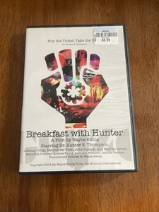 Breakfast with Hunter DVD (2004) by Wayne Ewing HST Hunter S. Thompson - Picture 1 of 3