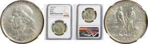 1938-S 50C Boone Commemorative Half Dollar  NGC MS-66 - Picture 1 of 3
