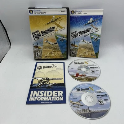 Microsoft Flight Simulator X Deluxe Edition (PC Windows, 2006) Complete w/ Key - Image 1 of 4