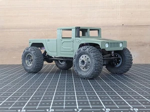 Axial SCX24 Hummer 1/24 Scale Body 155mm Gladiator RC Crawler Truck Overland - Picture 1 of 12