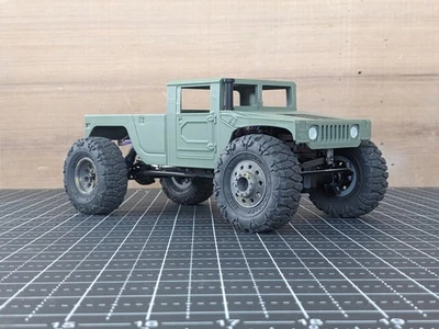 Axial SCX24 Hummer 1/24 Scale Body 155mm Gladiator RC Crawler Truck Overland - Image 1 of 4