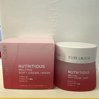Máscara de tamaño completo crema suave derretida nutritiva Estee Lauder 1,7 oz Foto 1 de 2