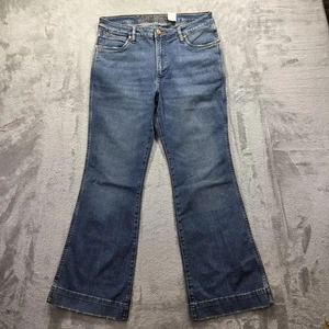 Wrangler Retro Jeans Womens 32x32 Blue Trouser Boot Bootcut Stretch 1011MPESY - Picture 1 of 12
