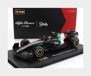 BURAGO 18-38086-24-MONZA-VET ALFA ROMEO - F1 C43 TEAM STAKE N 24 MONZA ITALY GP  - Foto 1 di 2