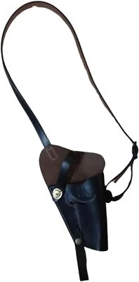 WWI WWII M3 Leather Shoulder Holster | Fits .45 .38 ACP 1911 Colt Style - Image 1 of 3