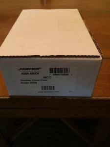SECURITRON WCC WEATHER COVER-CLEAR SINGLE GANG - Picture 1 of 1