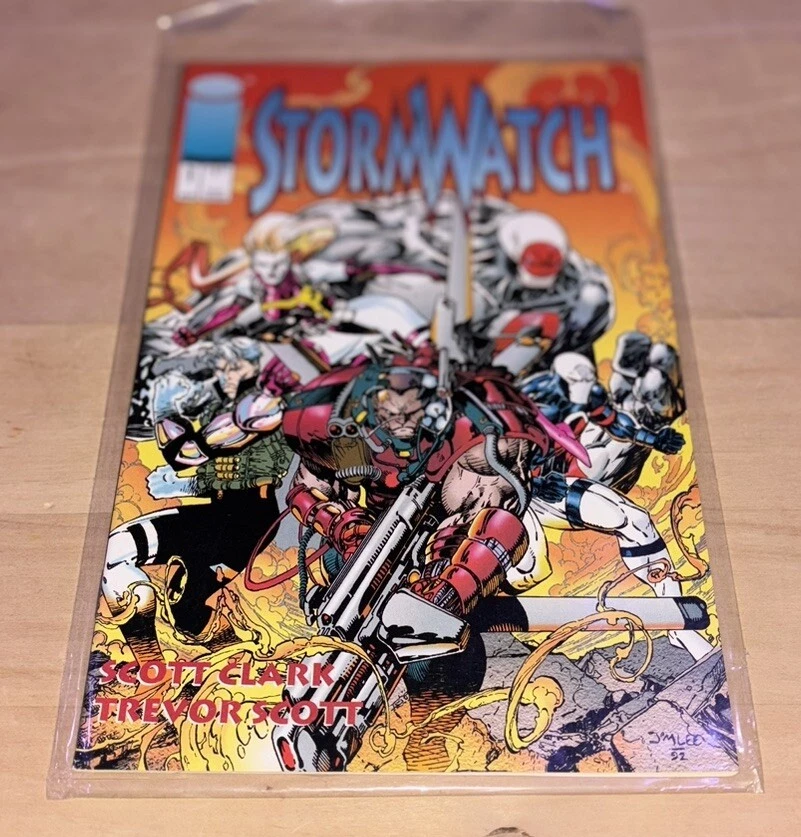 Stormwatch #1 Richard Bennett Variant (Image Comics Malibu Comics October 1997)